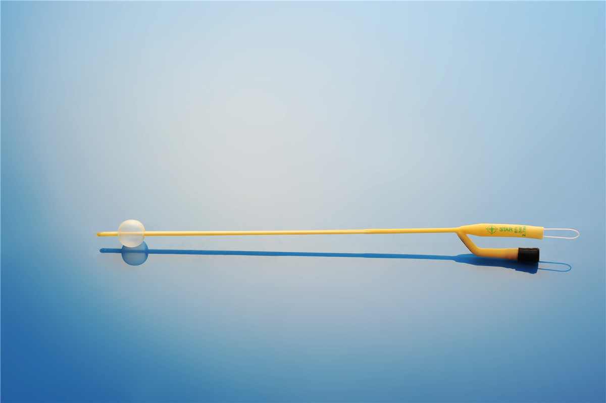 一次性使用親水涂層乳膠導尿管套件（雙腔氣囊兒童用）